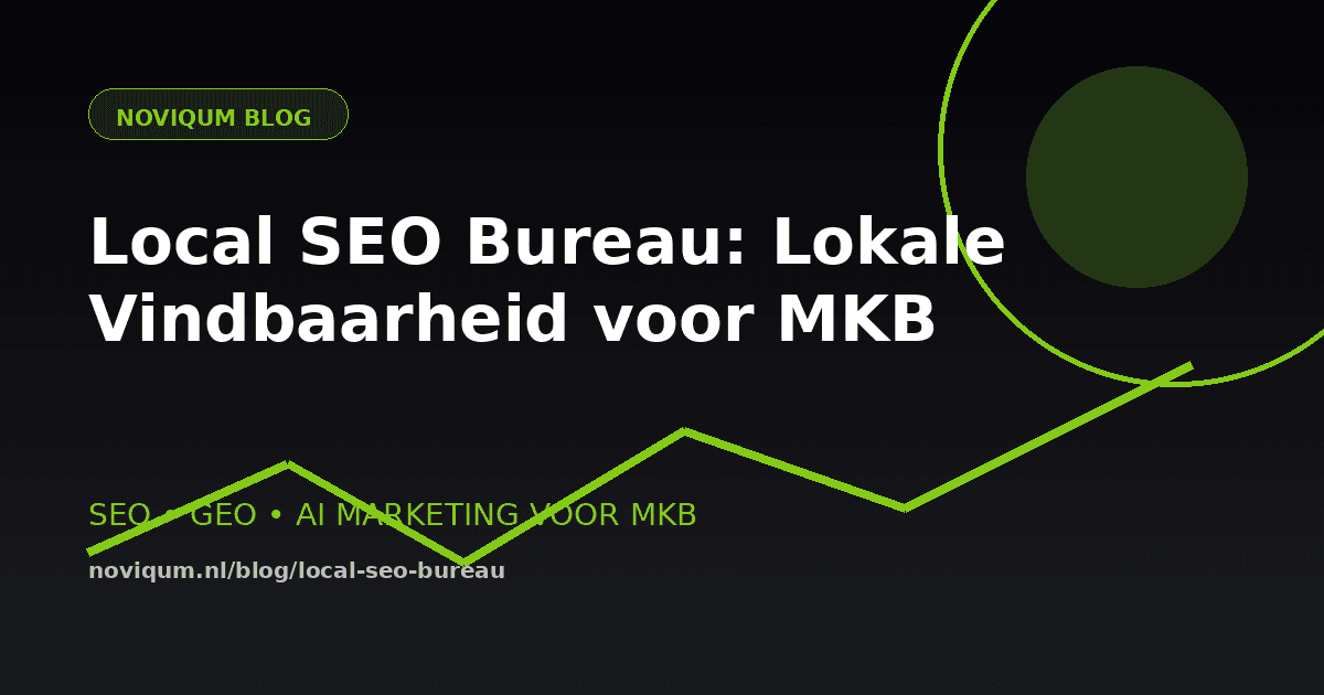 Local SEO Bureau Nederland illustratie